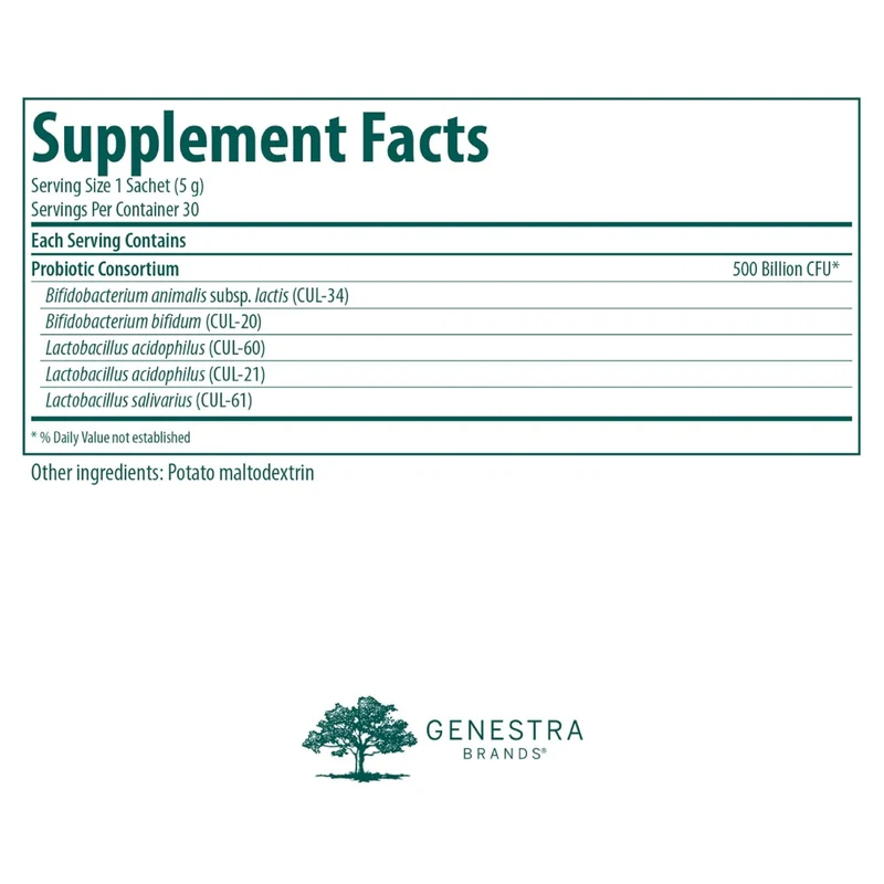 Genestra - HMF Intensive 500 | 30 Count