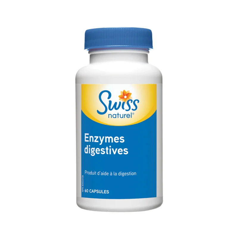 Swiss Natural - Plant Digestive Enzymes | 60 V-Caps