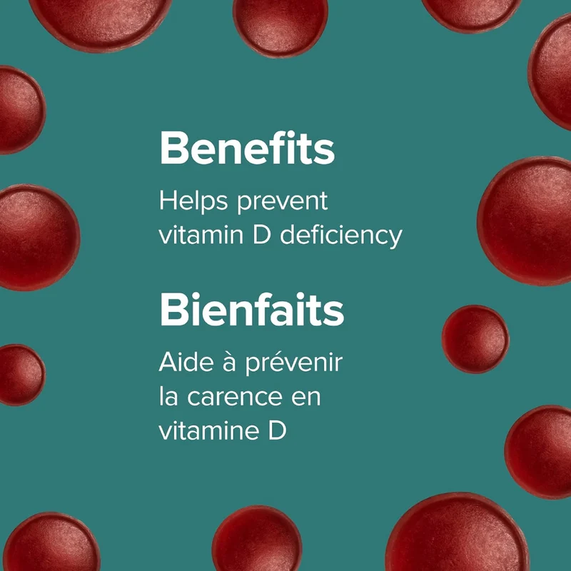 Webber Naturals - Vitamin D3 2500 IU | 75 Gummies