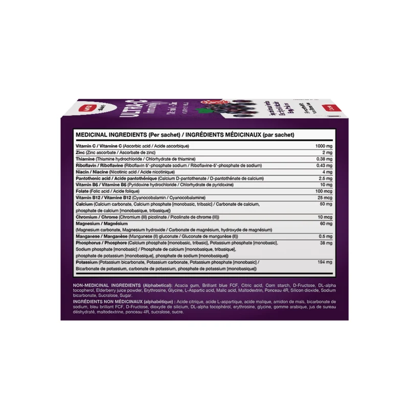 Wampole - Ultimate-C Vitamin C Elderberry | 30 Packets