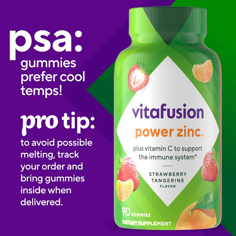 Vitafusion - Power Zinc + Vitamin C | 90 Gummies