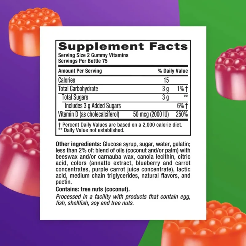 Vitafusion - Vitamin D3 | 150 Gummies