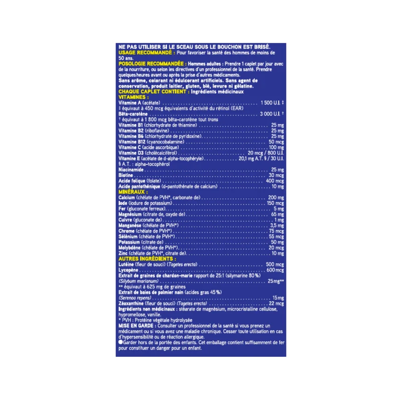 Swiss Natural - Total One Multivitamin Men | 90 Caplets
