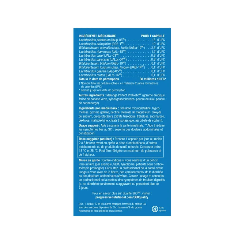 Progressive - Perfect Probiotic 30 Billion | 60 Capsules