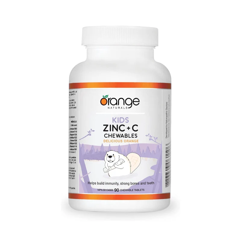 Orange Naturals - Kids Zinc + C | 90 Chewable Tablets
