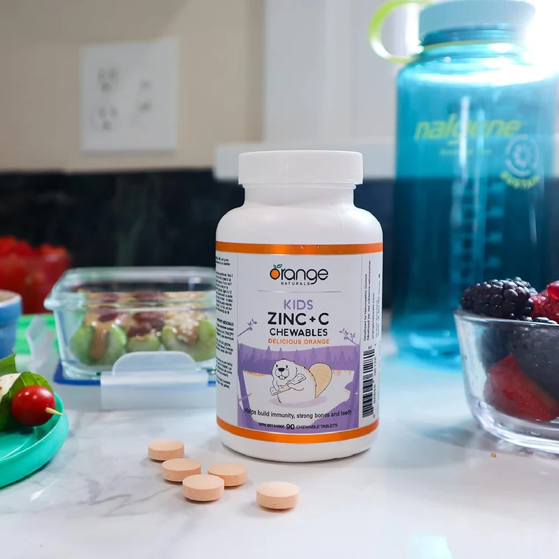 Orange Naturals - Kids Zinc + C | 90 Chewable Tablets