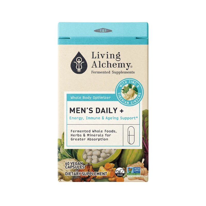 Living Alchemy - Men's Daily + | 60 Capsules