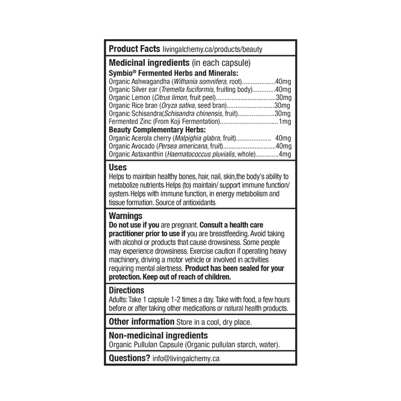 Living Alchemy - Beauty + | 60 Capsules