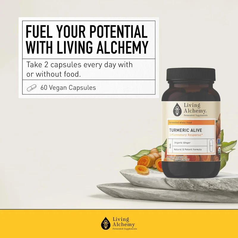 Living Alchemy - Turmeric | 60 Capsules