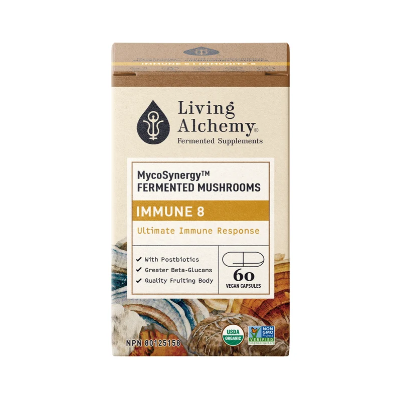 Living Alchemy - MycoSynergy Mushrooms Immune 8 | 60 Capsules