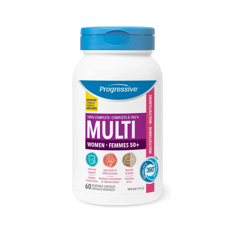Progressive - Multi Women 50+ | 60 Capsules
