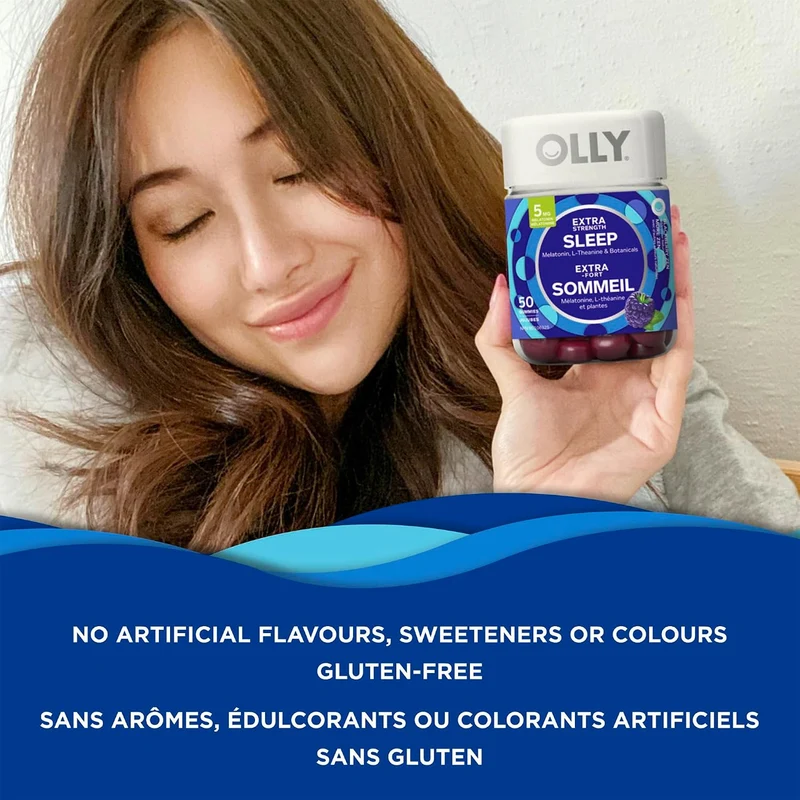 Olly - Sleep Gummies Extra Strength, Blackberry | 50 Gummies