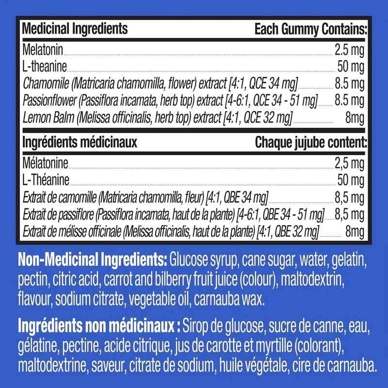 Olly - Sleep Gummies Extra Strength, Blackberry | 50 Gummies