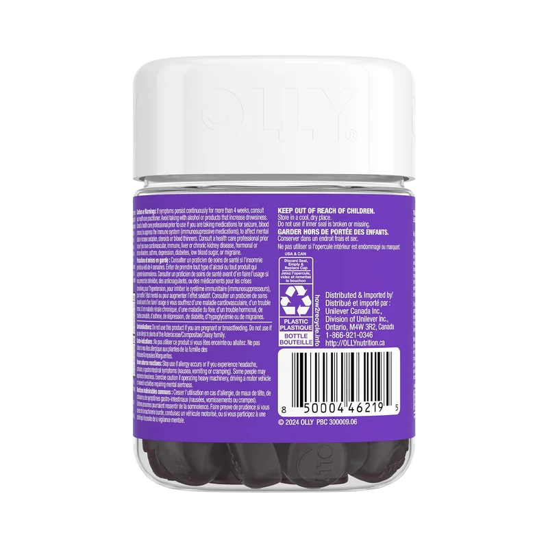 Olly - Sleep Gummies, Blackberry | 50 Gummies