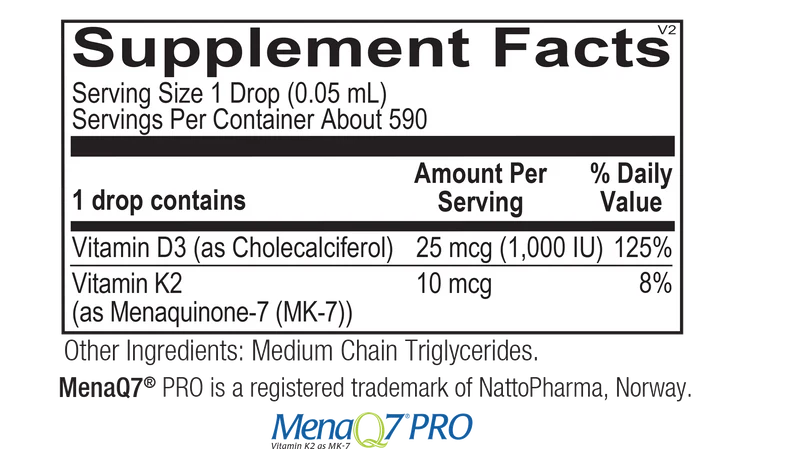 Vitamin D3+K2 Liquid