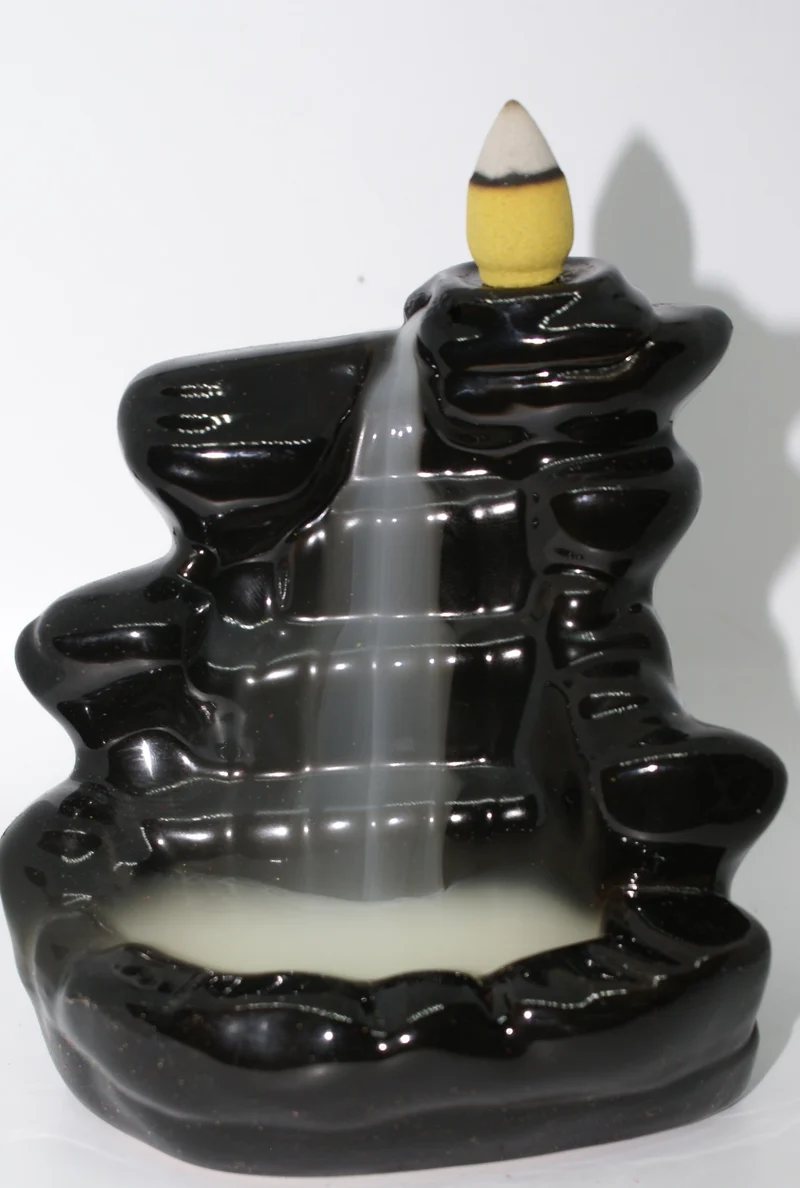 Reverse flow Incense holder