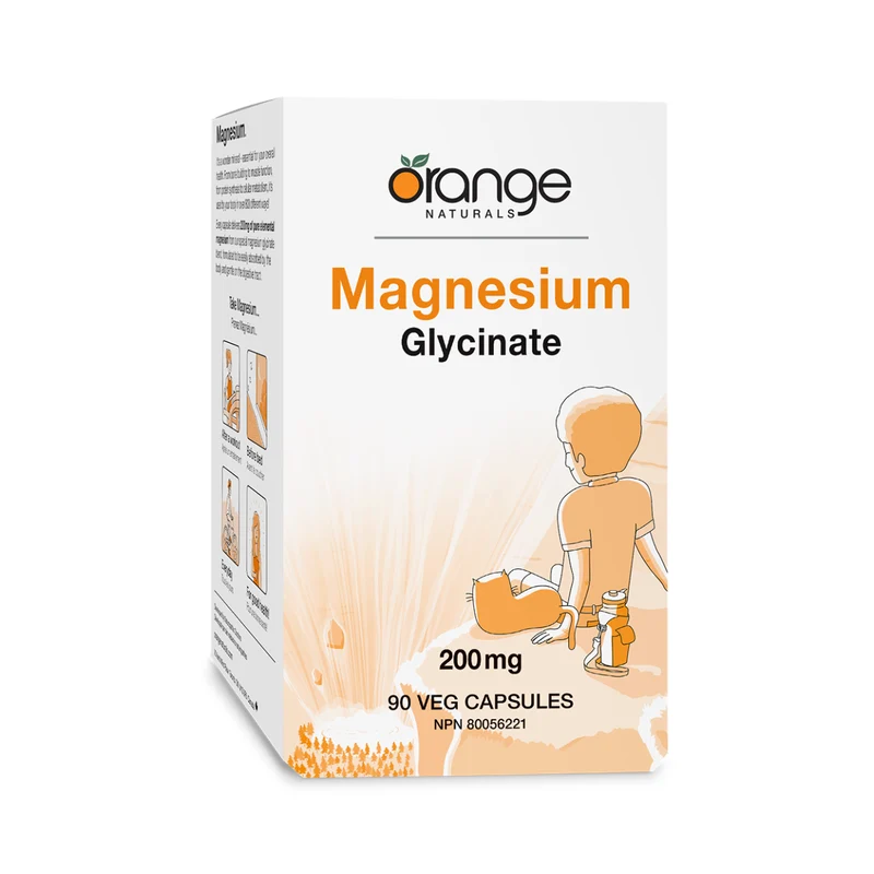 Orange Naturals - Magnesium Glycinate | 90 Capsules