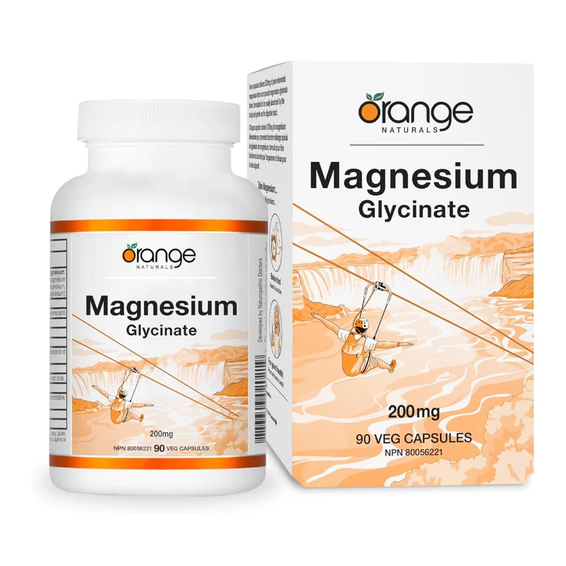 Orange Naturals - Magnesium Glycinate | 90 Capsules
