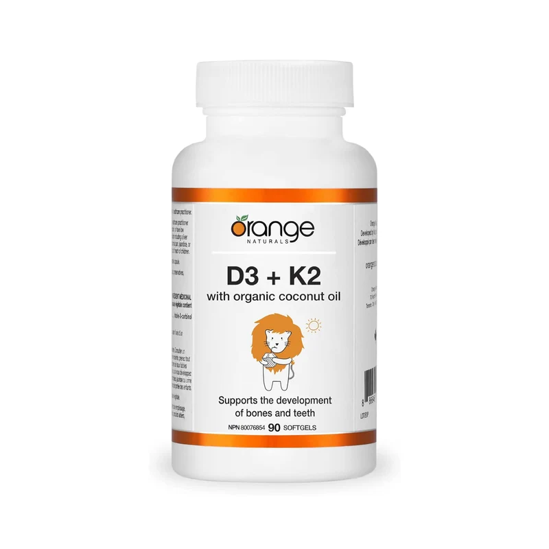 Orange Naturals - Vitamin D3 Coconut | 90 Softgels