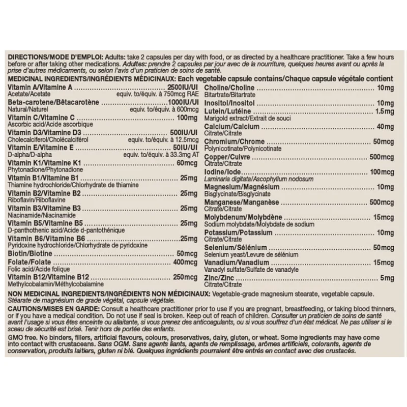 Orange Naturals - Everyday Multivitamin | 60 Tablets