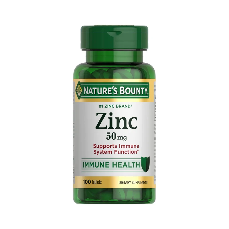 Nature's Bounty - Zinc 50 mg | 100 Tablets