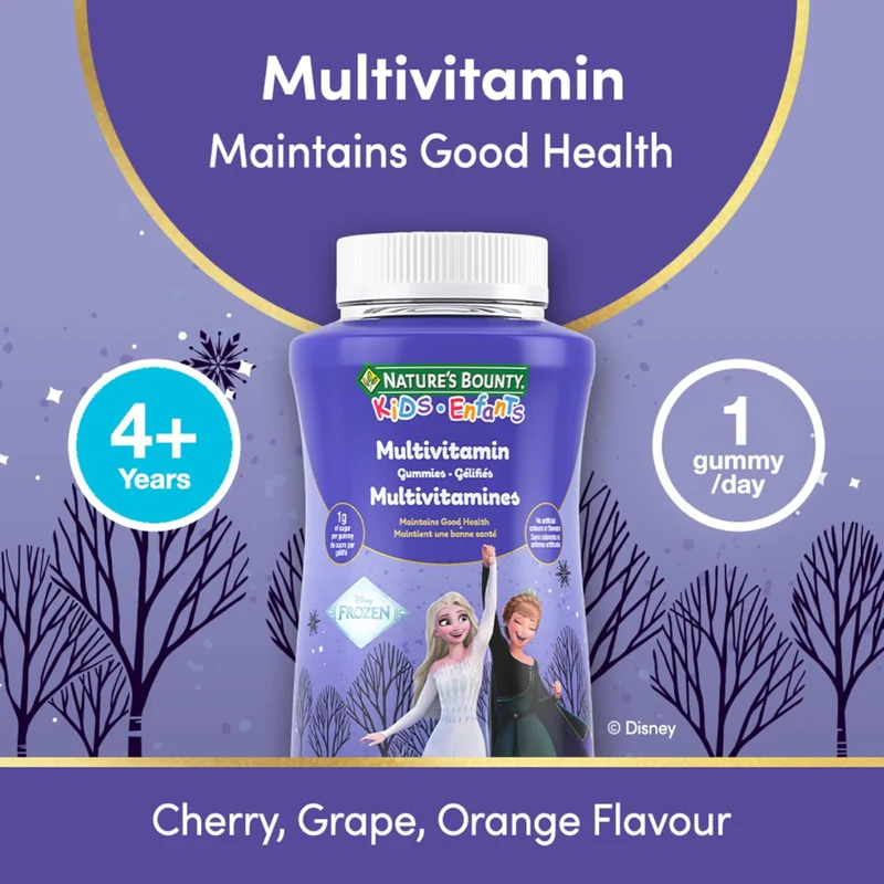 Nature's Bounty - Kids Multivitamin Frozen | 150 Gummies