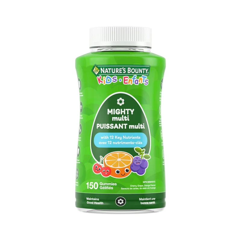 Nature's Bounty - Kids Mighty Multivitamin | 150 Gummies