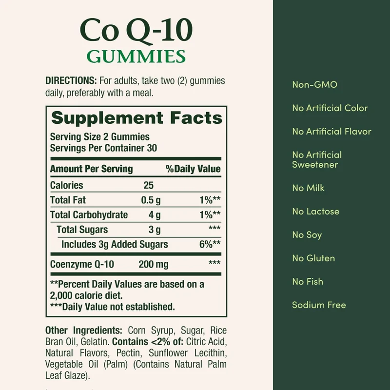 Nature's Bounty - CoQ10 | 60 Gummies