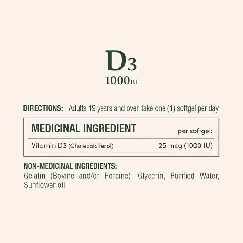 Nature's Bounty - Vitamin D 1000 IU | 300 Capsules
