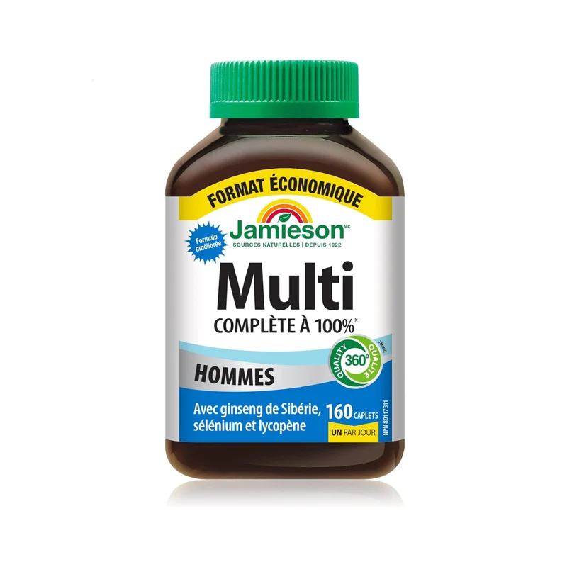 Jamieson - 100% Complete Multivitamin Men | 160 Caplets