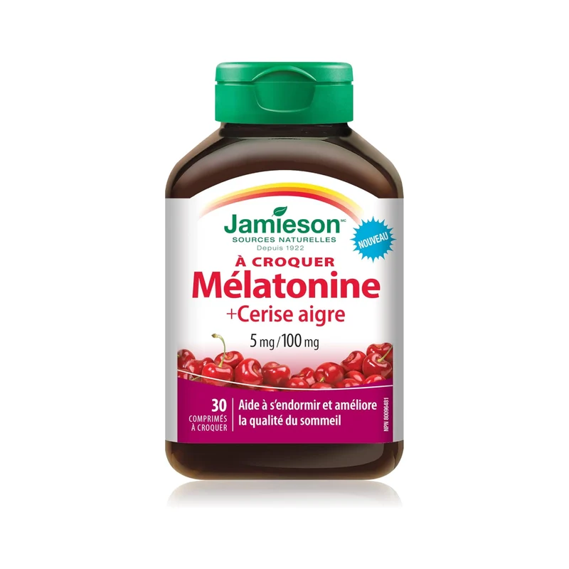 Jamieson - Melatonin Cherry | 30 Tablets