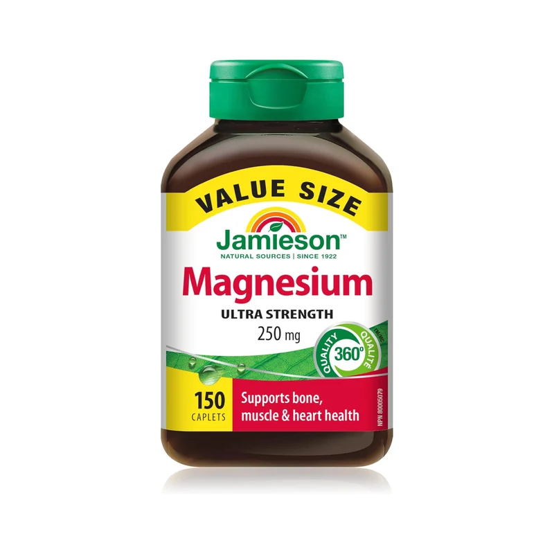Jamieson - Magnesium 250 mg | 150 Caplets