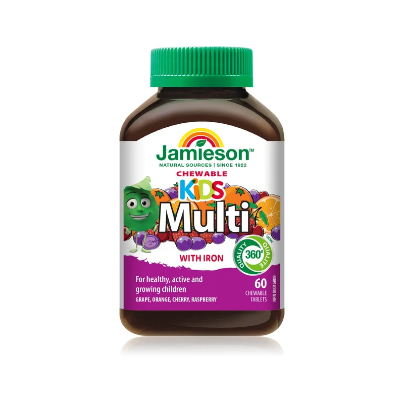 Jamieson - Kids Multivitamin | 60 Chewable Tablets