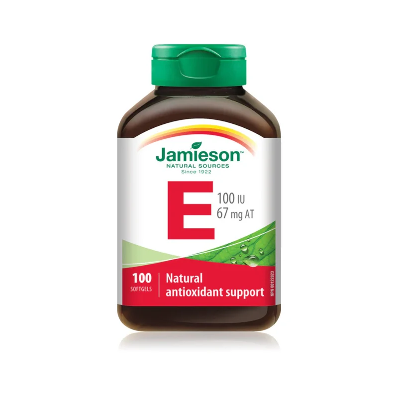 Jamieson - Vitamin E 100 IU | 100 Softgels