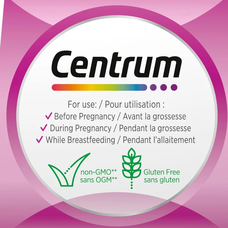Centrum - Prenatal + DHA Combo | 60 + 60 Softgels