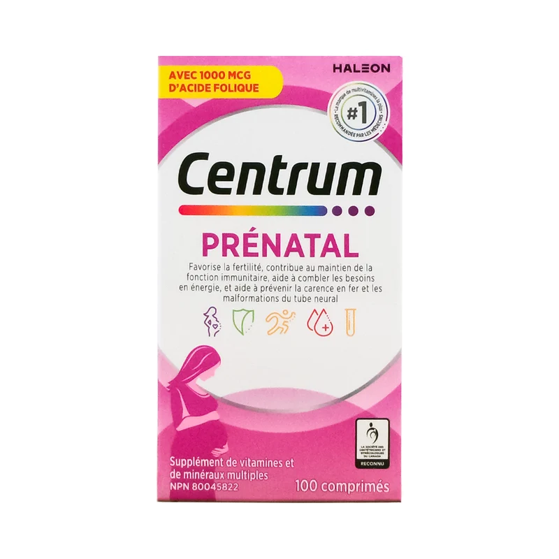 Centrum - Prenatal Supplement | 100 Tablets