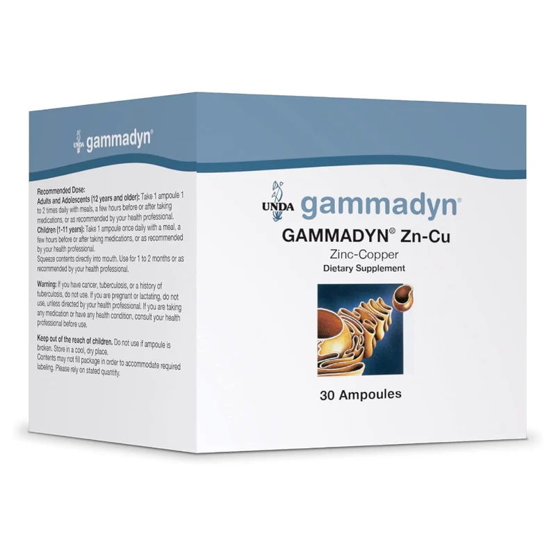 UNDA - Gammadyn Zn-Cu | 30 ampoules
