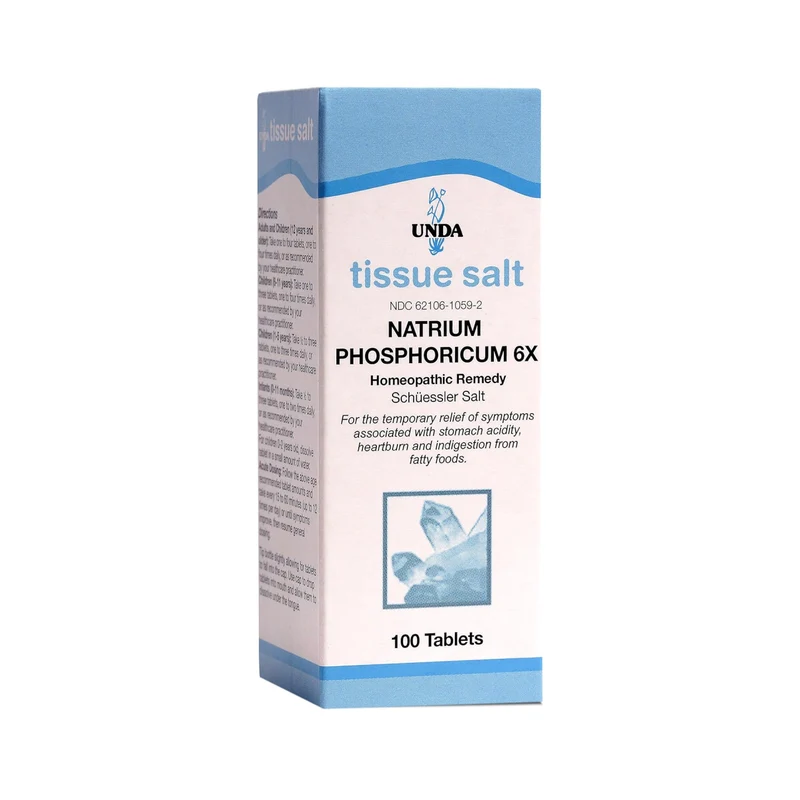 UNDA - Natrium phosphoricum 6X | 100 Tablets