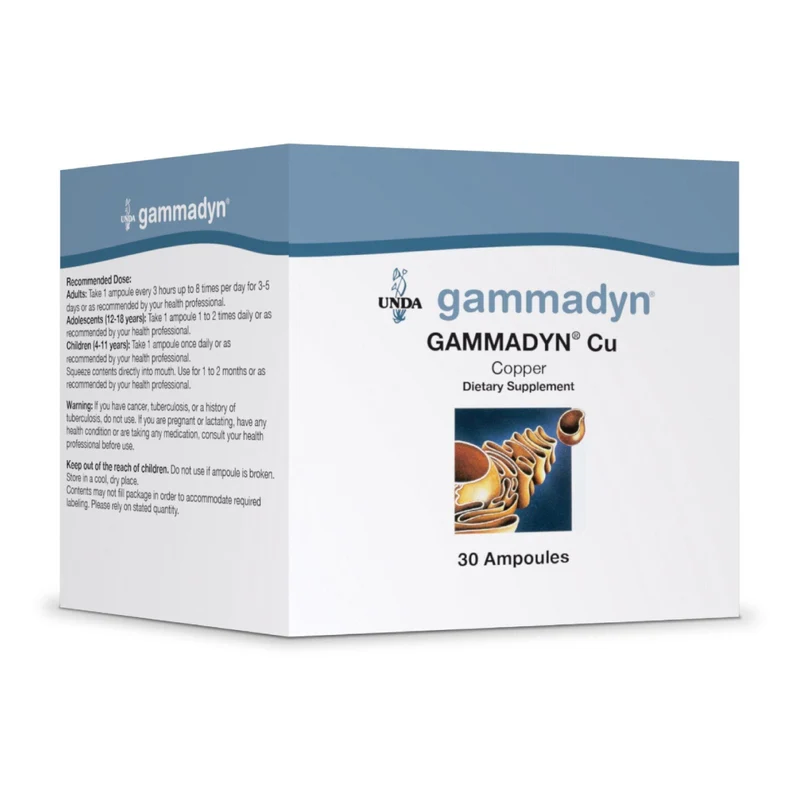 UNDA - Gammadyn Cu | 30 ampoules
