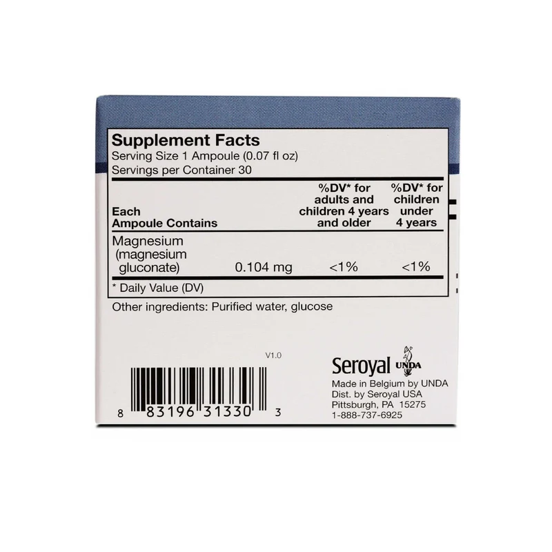 UNDA - Gammadyn Mg | 30 ampoules