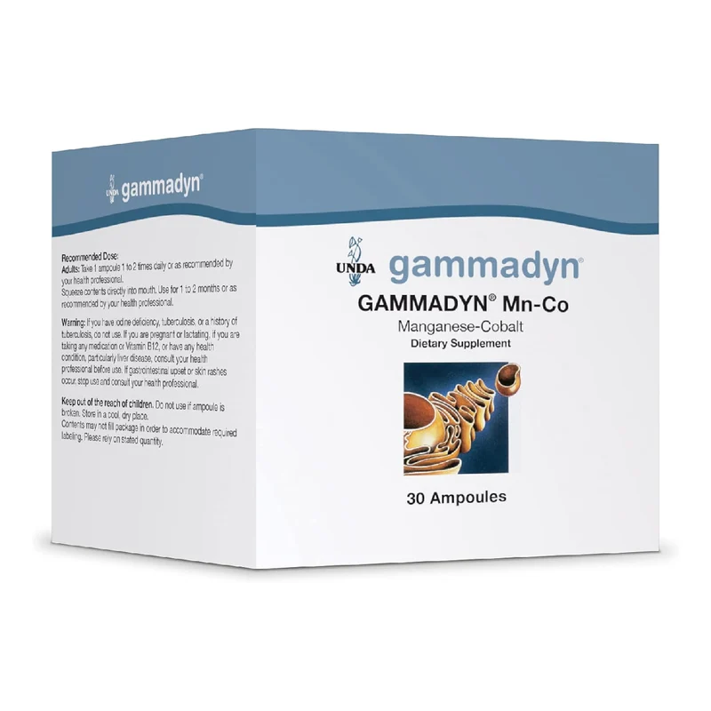 UNDA - Gammadyn Mn-Co | 30 ampoules
