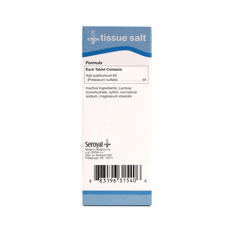 UNDA - Kalium sulfuricum 6X | 100 Tablets