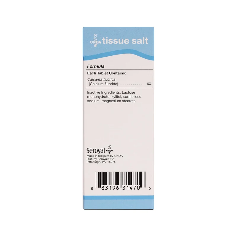 UNDA - Calcarea Fluorica 6X | 100 Tablets