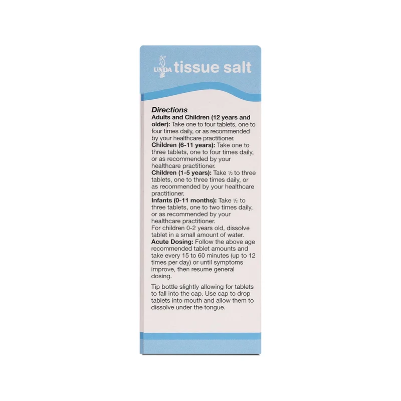 UNDA - Calcarea Fluorica 6X | 100 Tablets