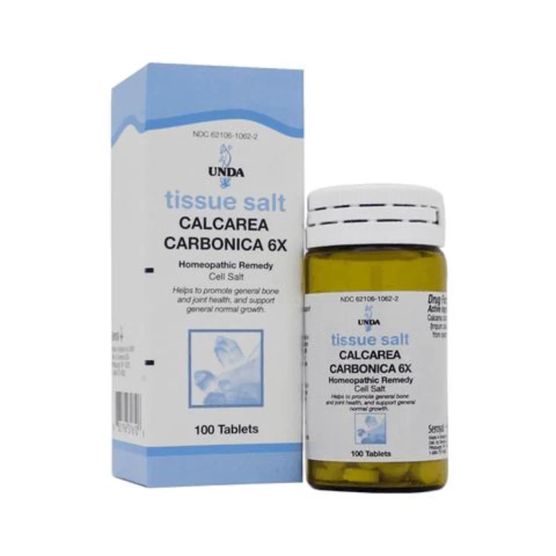 UNDA - Calcarea Carbonica 6X | 100 Tablets