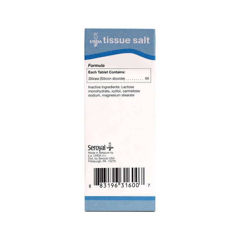 UNDA - Silicea 6X | 100 Tablets