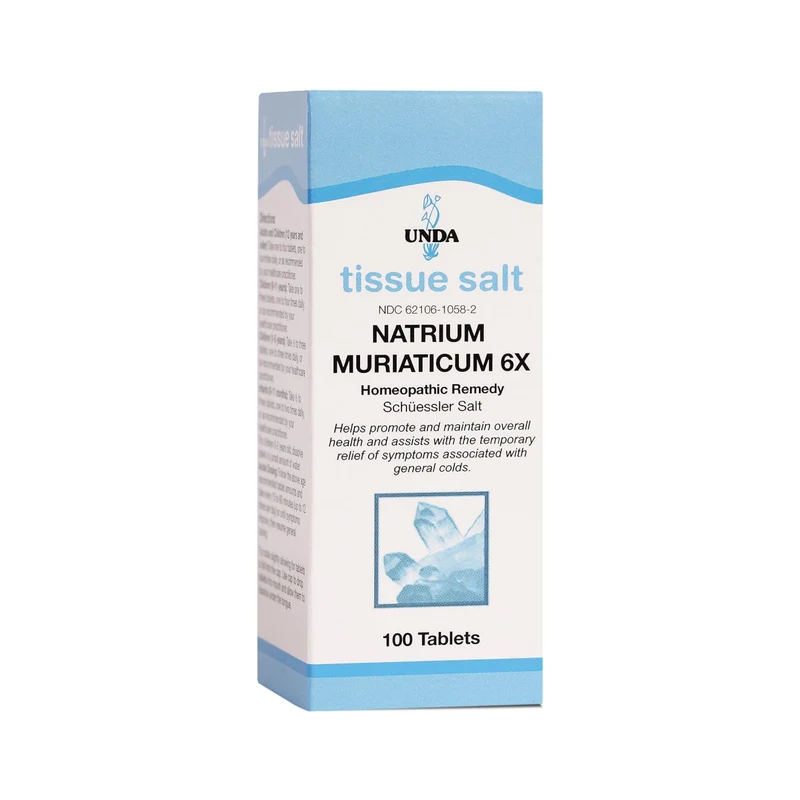 UNDA - Natrium muriaticum 6X | 100 Tablets