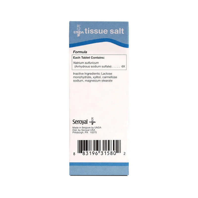 UNDA - Natrium sulfuricum 6X | 100 Tablets