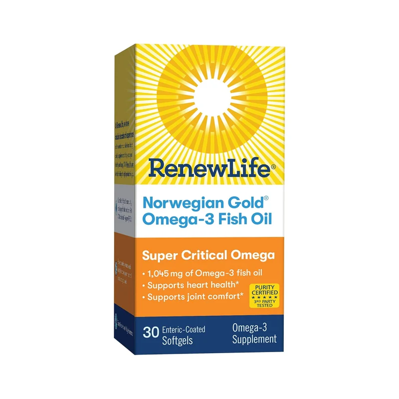 Renew Life - Norwegian Gold Super Critical Omega | 30 Softgels