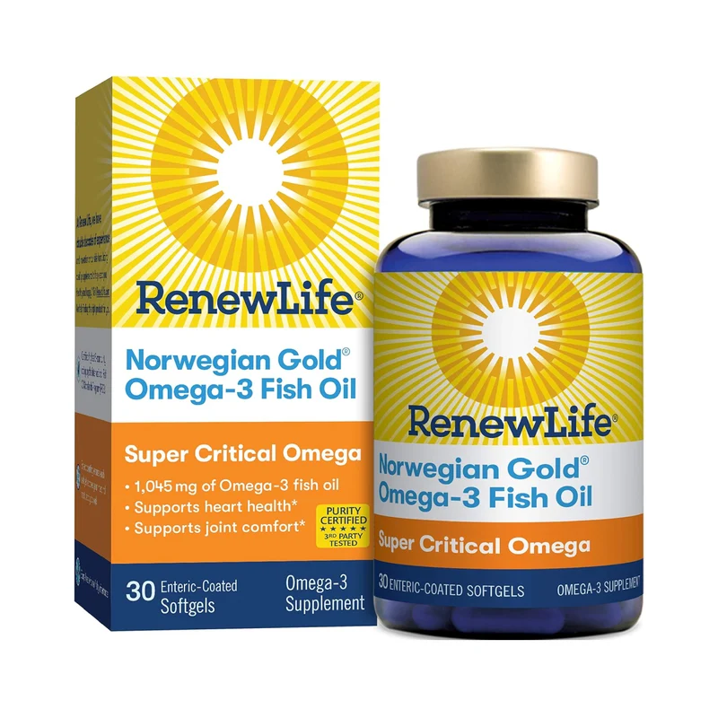 Renew Life - Norwegian Gold Super Critical Omega | 30 Softgels
